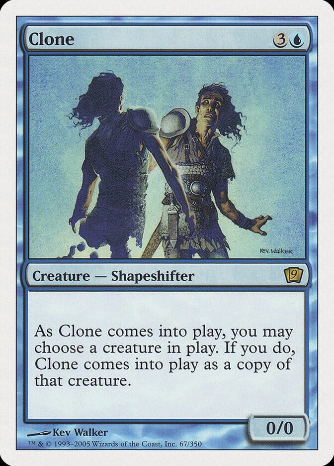 Clone (9th Edition) [Oversize Cards] MTG Single Magic: The Gathering  | Multizone: Comics And Games