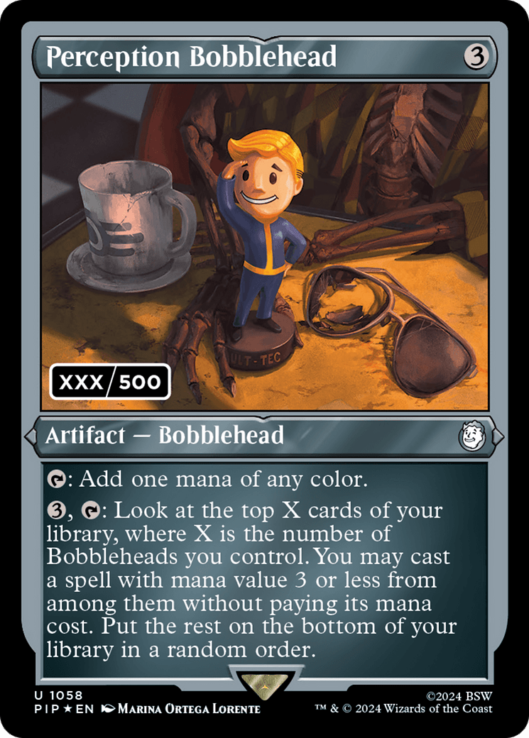 Perception Bobblehead (Serial Numbered) [Fallout] MTG Single Magic: The Gathering  | Multizone: Comics And Games