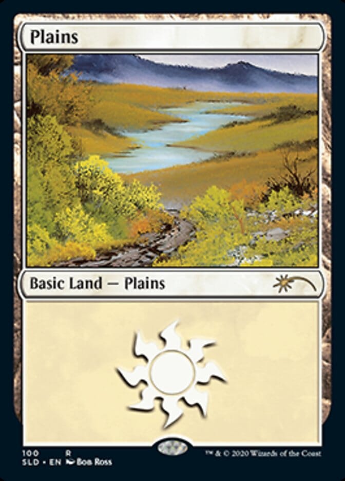 Plains (100) [Secret Lair Drop Series] MTG Single Magic: The Gathering  | Multizone: Comics And Games