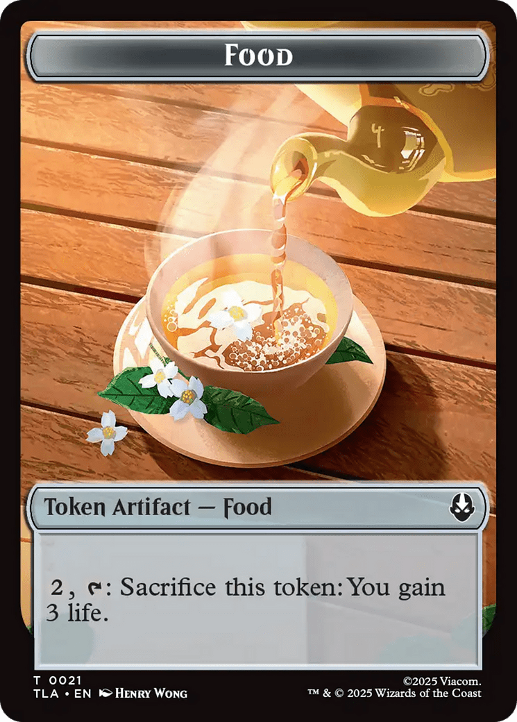 Clue (0018) // Food (0021) Double-Sided Tokens [Avatar: The Last Airbender Tokens] MTG Single Magic: The Gathering  | Multizone: Comics And Games