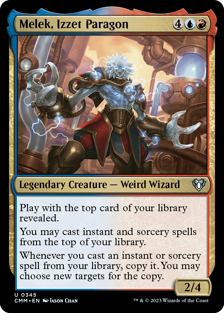 Melek, Izzet Paragon [Commander Masters] MTG Single Magic: The Gathering  | Multizone: Comics And Games