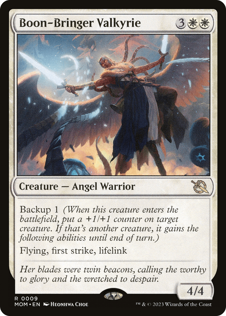 Boon-Bringer Valkyrie [March of the Machine] MTG Single Magic: The Gathering  | Multizone: Comics And Games