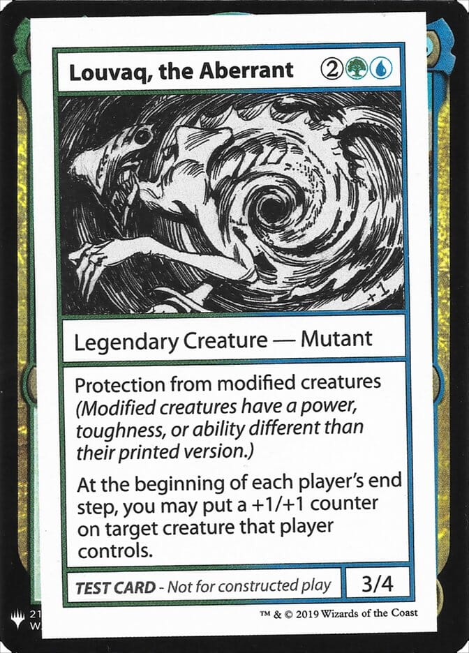 Louvaq, the Aberrant [Mystery Booster Playtest Cards] MTG Single Magic: The Gathering  | Multizone: Comics And Games