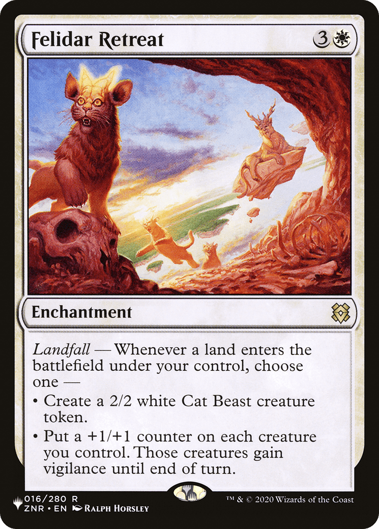 Felidar Retreat [The List] MTG Single Magic: The Gathering  | Multizone: Comics And Games