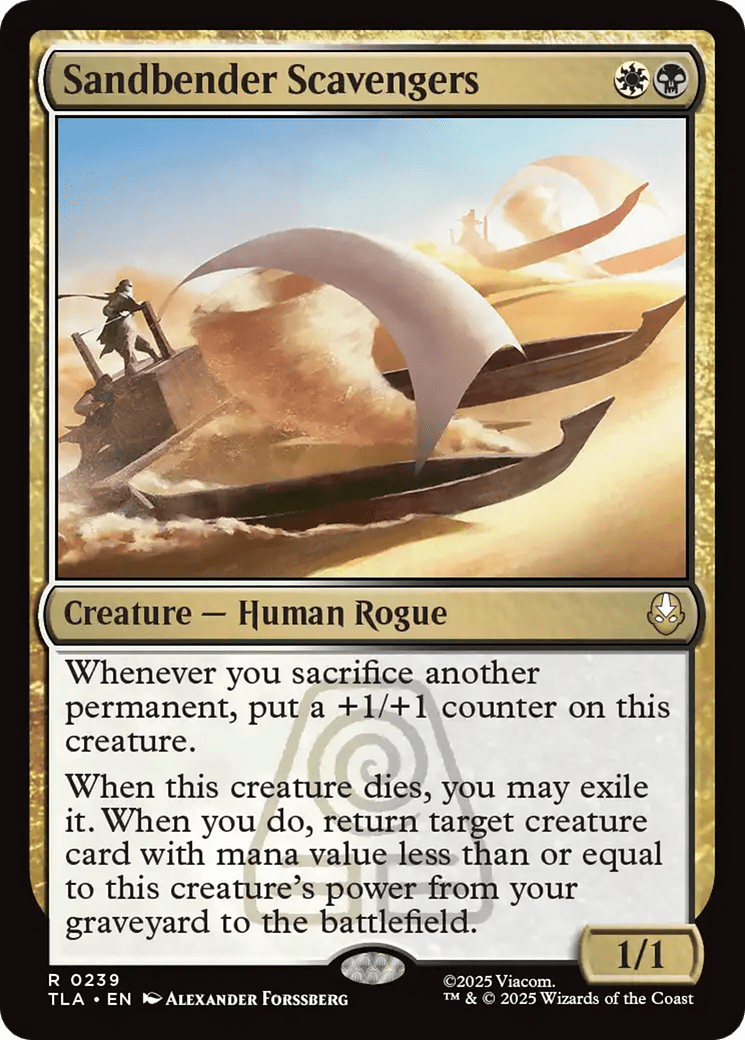 Sandbender Scavengers [Avatar: The Last Airbender] MTG Single Magic: The Gathering  | Multizone: Comics And Games