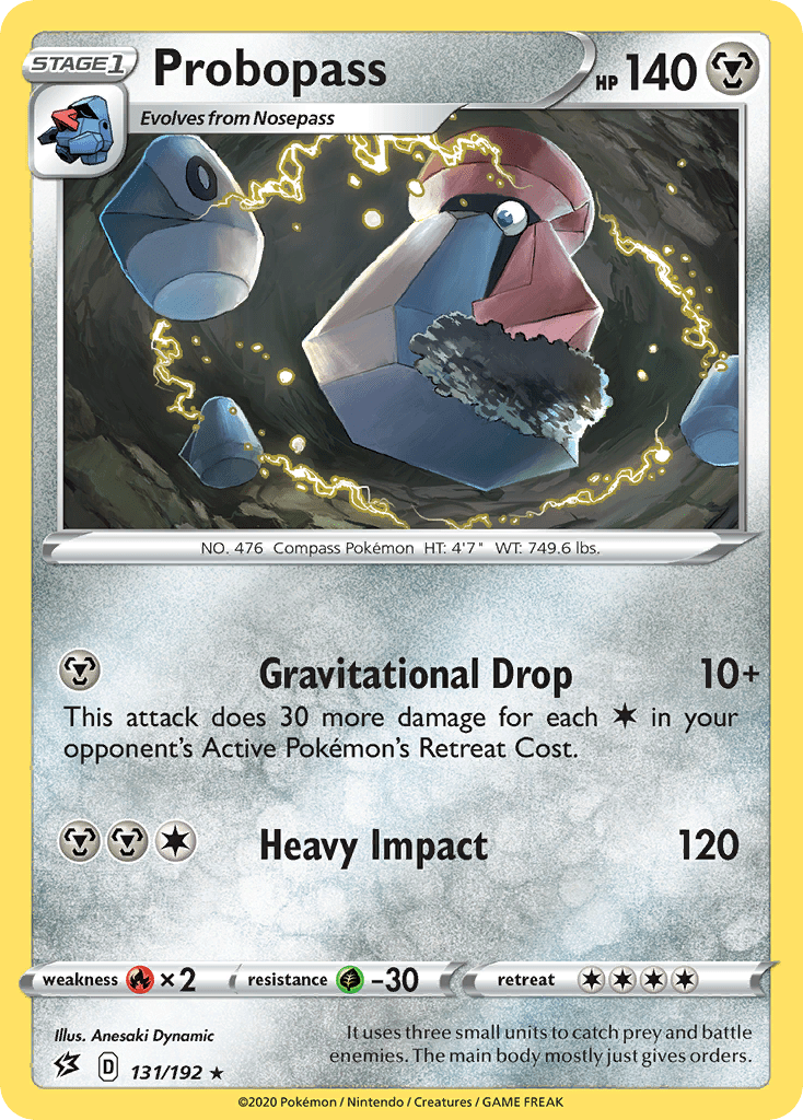Probopass (131/192) [Sword & Shield: Rebel Clash] Pokemon Single Pokémon  | Multizone: Comics And Games