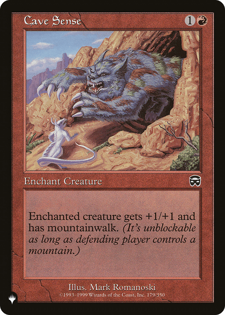 Cave Sense [The List] MTG Single Magic: The Gathering  | Multizone: Comics And Games