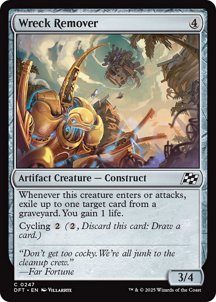 Wreck Remover [Aetherdrift] MTG Single Magic: The Gathering  | Multizone: Comics And Games