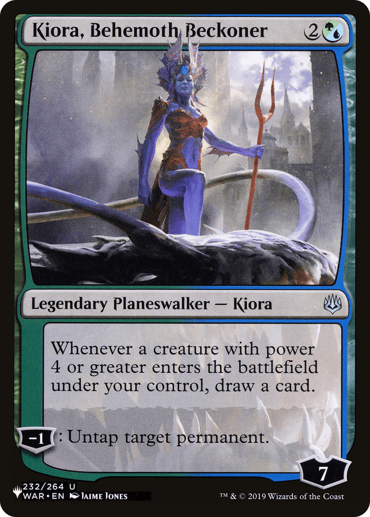 Kiora, Behemoth Beckoner [The List] MTG Single Magic: The Gathering  | Multizone: Comics And Games