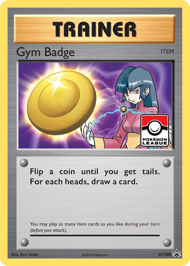Gym Badge (XY208) (Sabrina) [XY: Black Star Promos] Pokemon Single Pokémon  | Multizone: Comics And Games