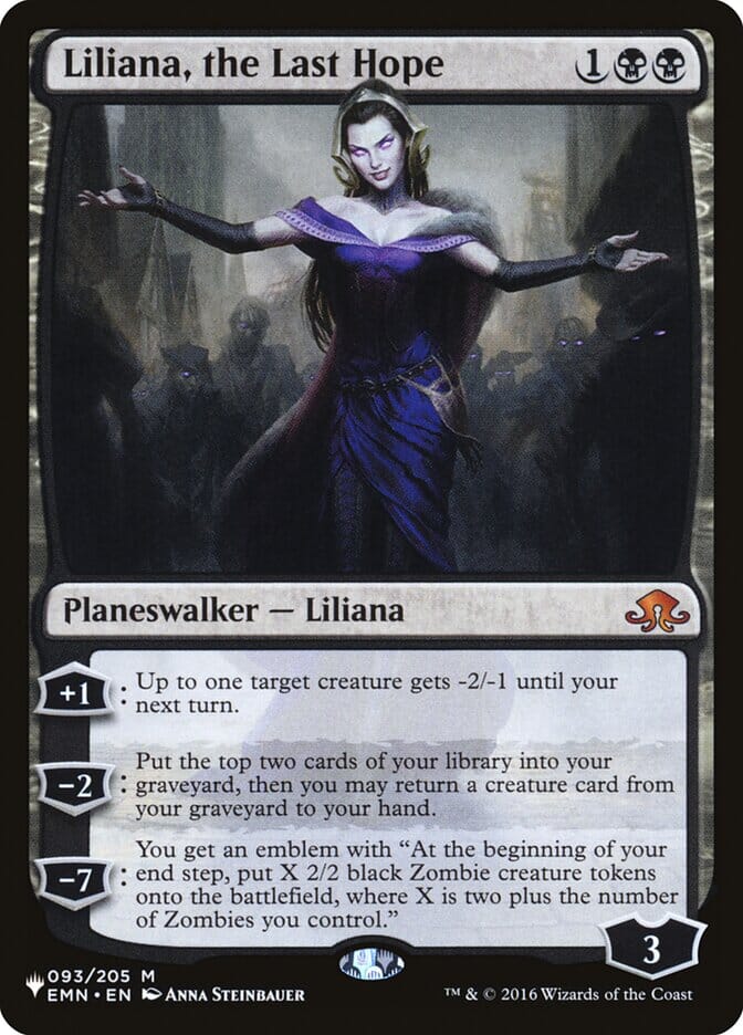 Liliana, the Last Hope [The List] MTG Single Magic: The Gathering  | Multizone: Comics And Games
