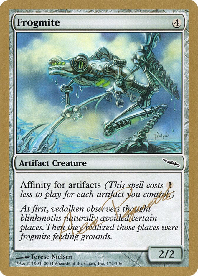 Frogmite (Aeo Paquette) [World Championship Decks 2004] MTG Single Magic: The Gathering  | Multizone: Comics And Games