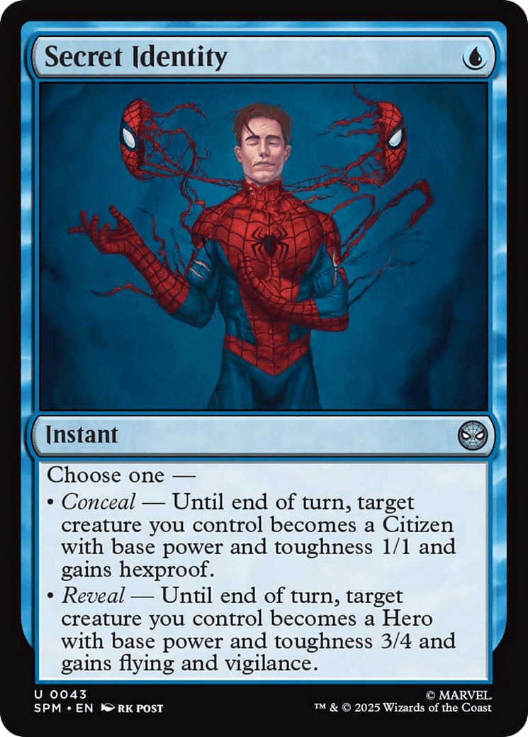 Secret Identity [Marvel's Spider-Man] MTG Single Magic: The Gathering  | Multizone: Comics And Games