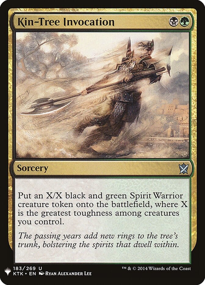 Kin-Tree Invocation [Mystery Booster] MTG Single Magic: The Gathering  | Multizone: Comics And Games