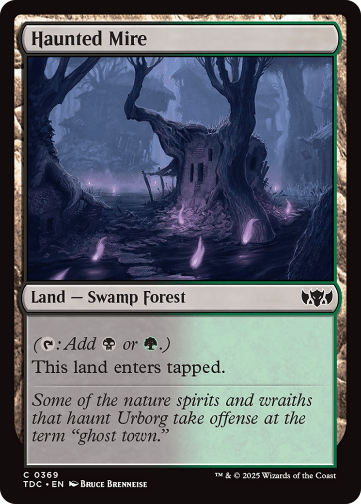 Haunted Mire [Tarkir: Dragonstorm Commander] MTG Single Magic: The Gathering  | Multizone: Comics And Games