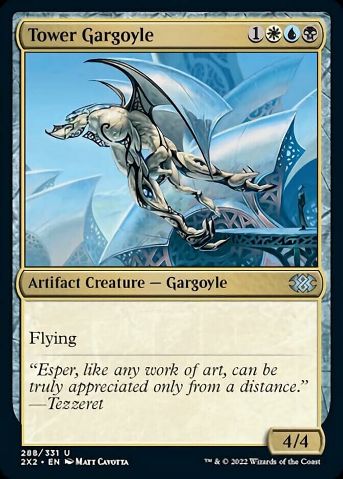 Tower Gargoyle [Double Masters 2022] MTG Single Magic: The Gathering  | Multizone: Comics And Games
