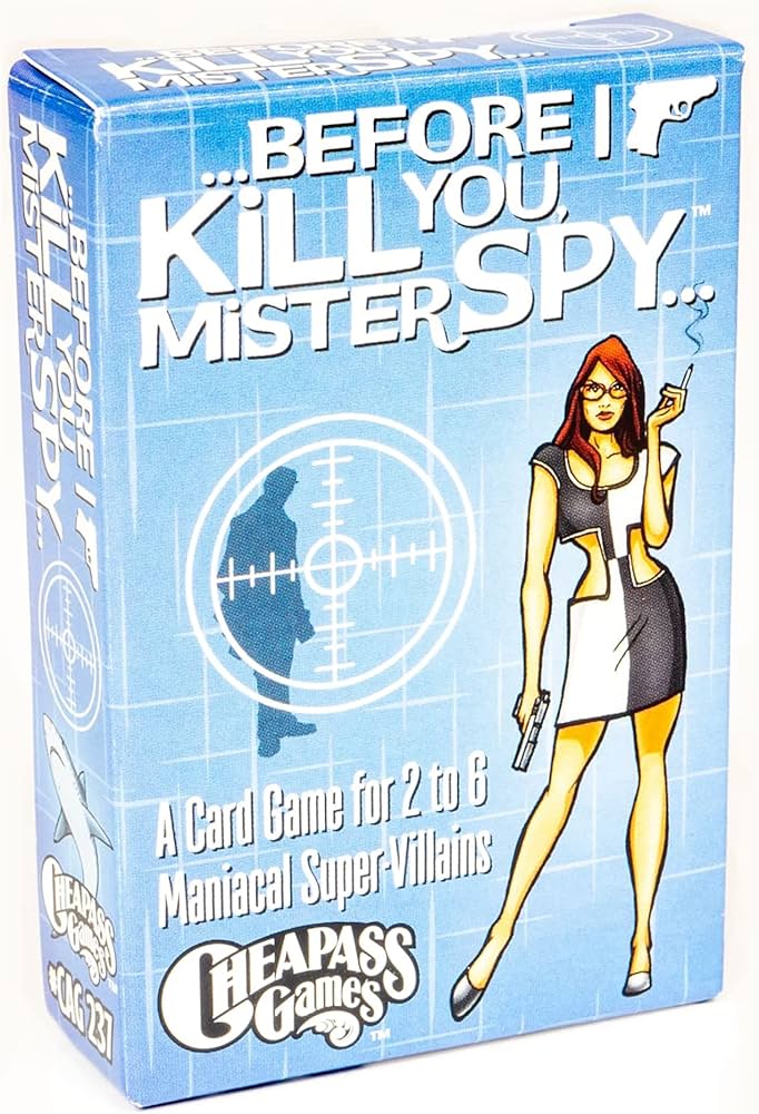 Before I Kill You, Mister Spy... | Multizone: Comics And Games