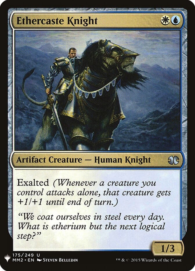 Ethercaste Knight [Mystery Booster] MTG Single Magic: The Gathering  | Multizone: Comics And Games