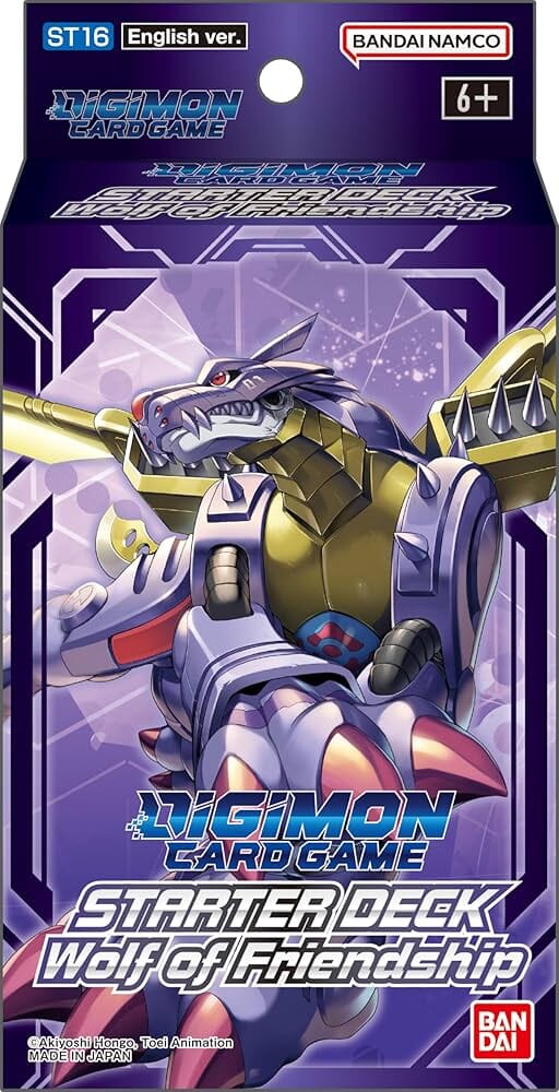 Digimon Starter Deck Wolf of Friendship Digimon TCG Bandai  | Multizone: Comics And Games