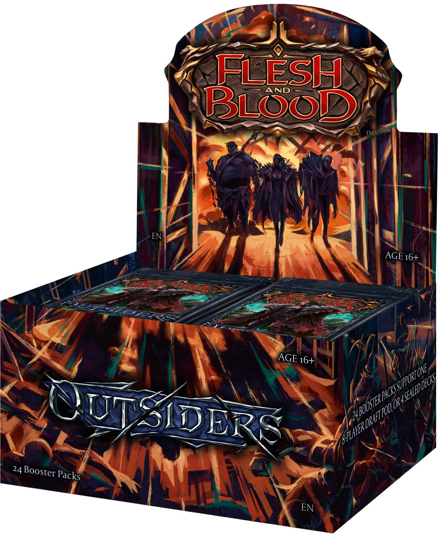 Flesh and Blood: Outsiders Flesh & Blood TCG legend Story Studios  | Multizone: Comics And Games