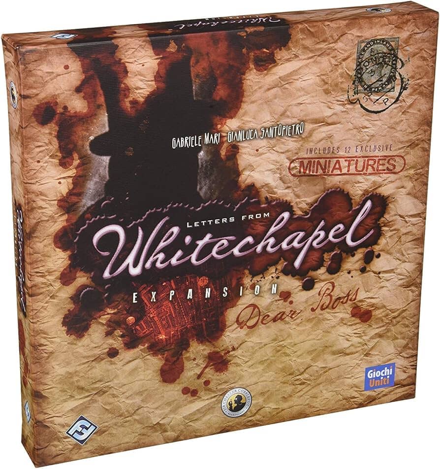 Letters from Whitechapel - Dear Boss expansion Board Games Multizone: Comics And Games  | Multizone: Comics And Games