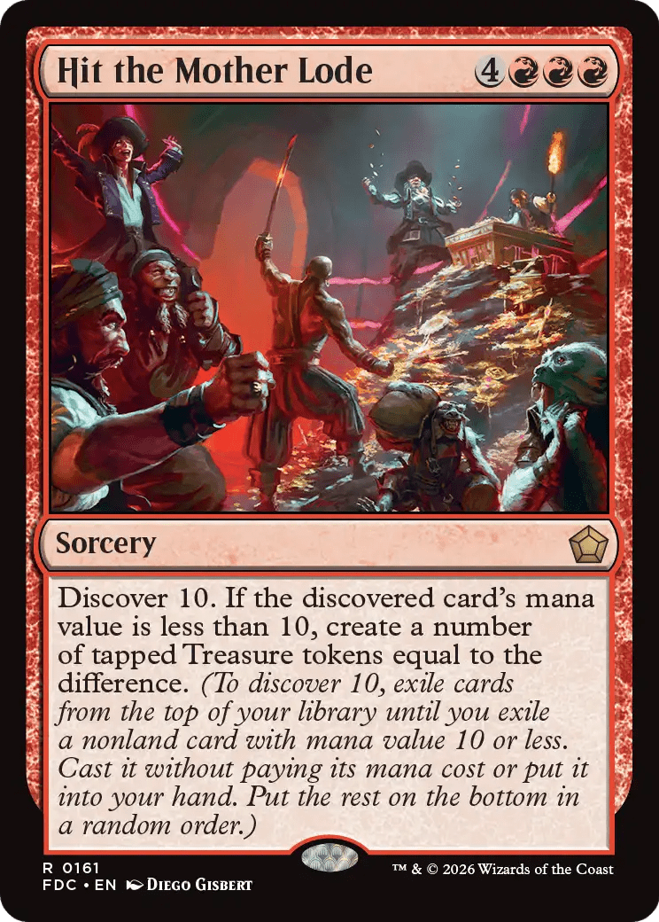 Hit the Mother Lode [Foundations Commander] MTG Single Magic: The Gathering  | Multizone: Comics And Games