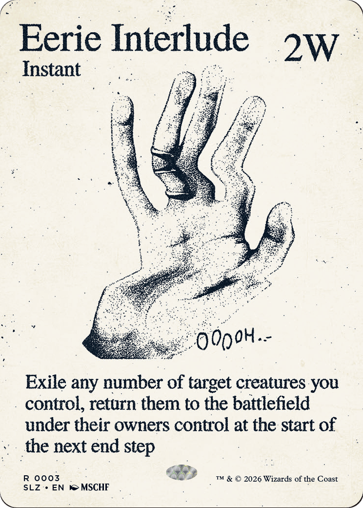 Eerie Interlude (0003) [Secret Lair x MSCHF: The Zeta Set] | Multizone: Comics And Games