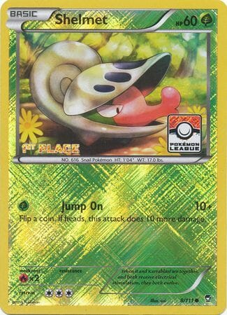 Shelmet (8/111) (League Promo 1st Place) [XY: Furious Fists] Pokemon Single Pokémon  | Multizone: Comics And Games