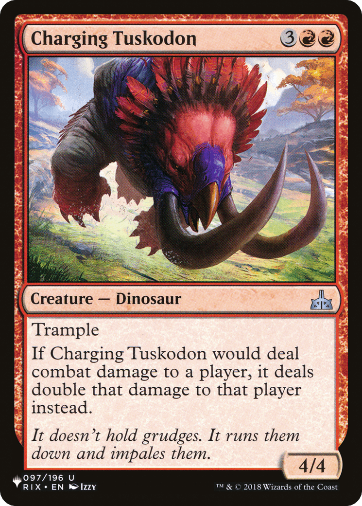 Charging Tuskodon [The List] MTG Single Magic: The Gathering  | Multizone: Comics And Games