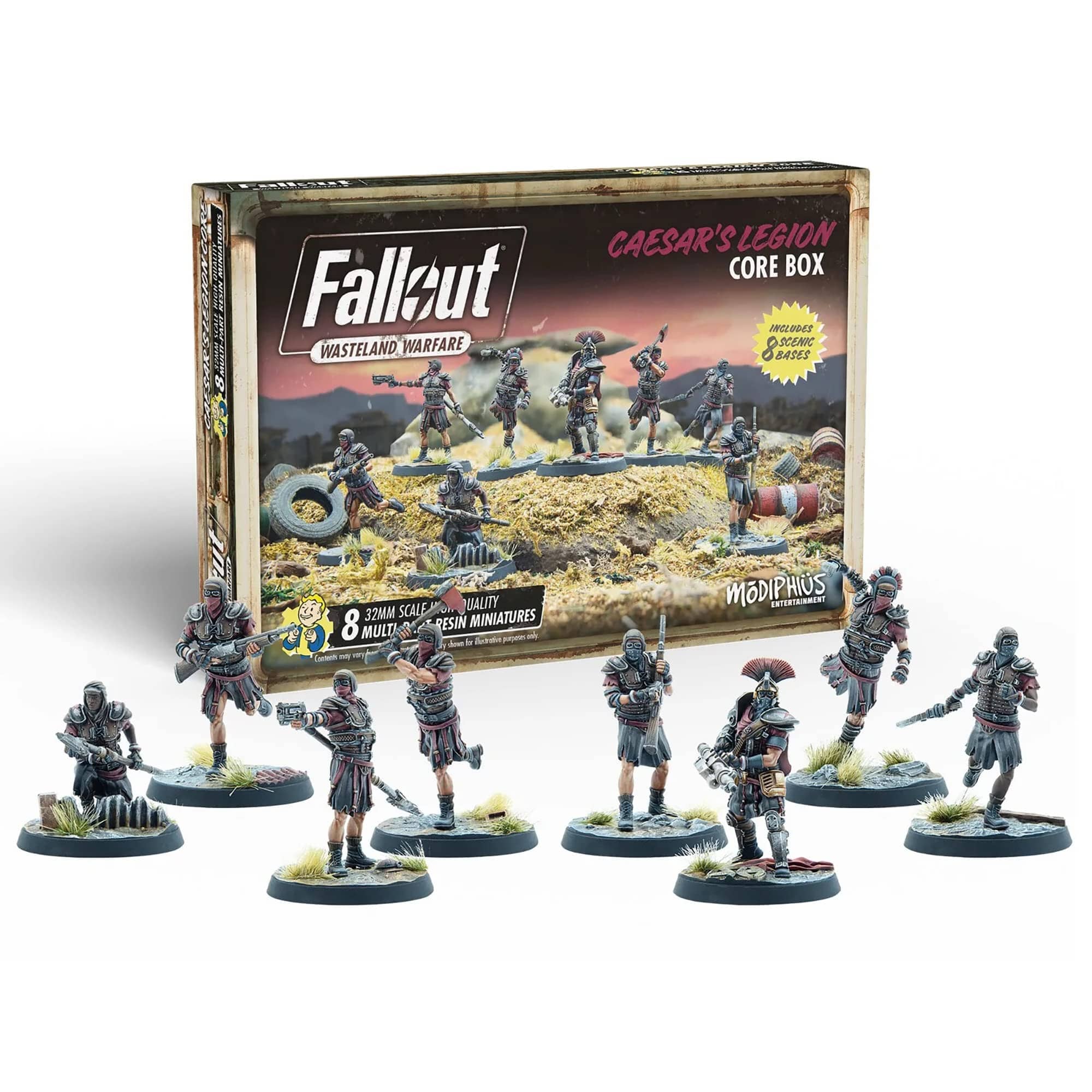 Fallout: Wasteland Warfare - Caesar's Legion Core Box Miniature Game Modiphus  | Multizone: Comics And Games