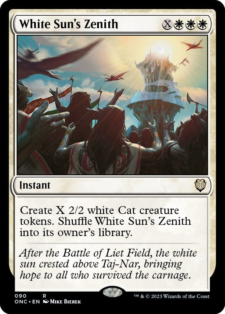 White Sun's Zenith [Phyrexia: All Will Be One Commander] MTG Single Magic: The Gathering  | Multizone: Comics And Games