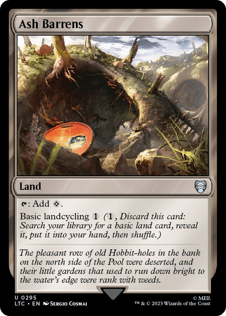 Ash Barrens [The Lord of the Rings: Tales of Middle-Earth Commander] MTG Single Magic: The Gathering  | Multizone: Comics And Games