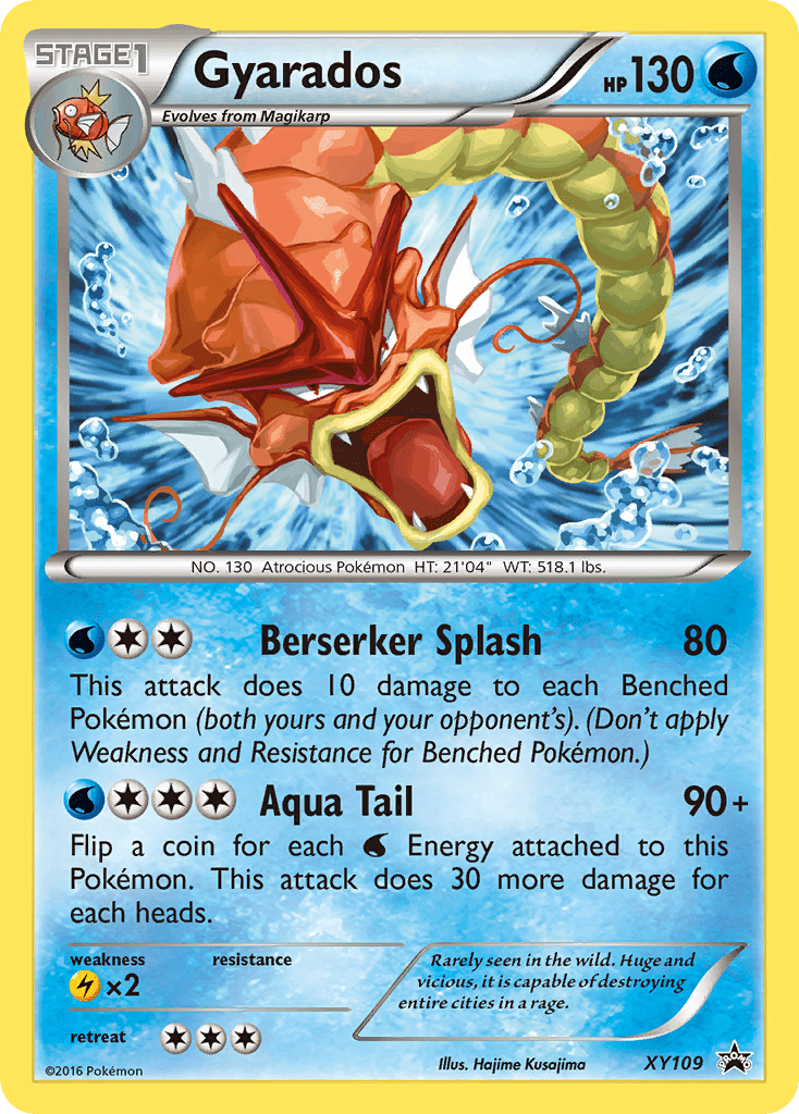 Gyarados (XY109) [XY: Black Star Promos] Pokemon Single Pokémon  | Multizone: Comics And Games