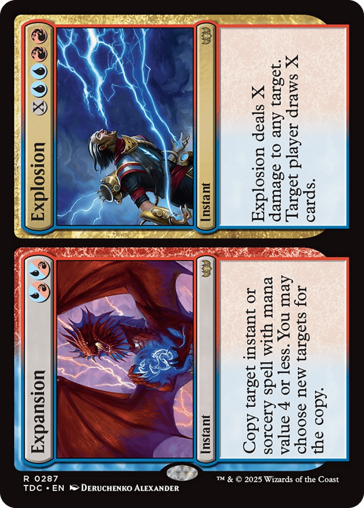Expansion // Explosion [Tarkir: Dragonstorm Commander] MTG Single Magic: The Gathering  | Multizone: Comics And Games