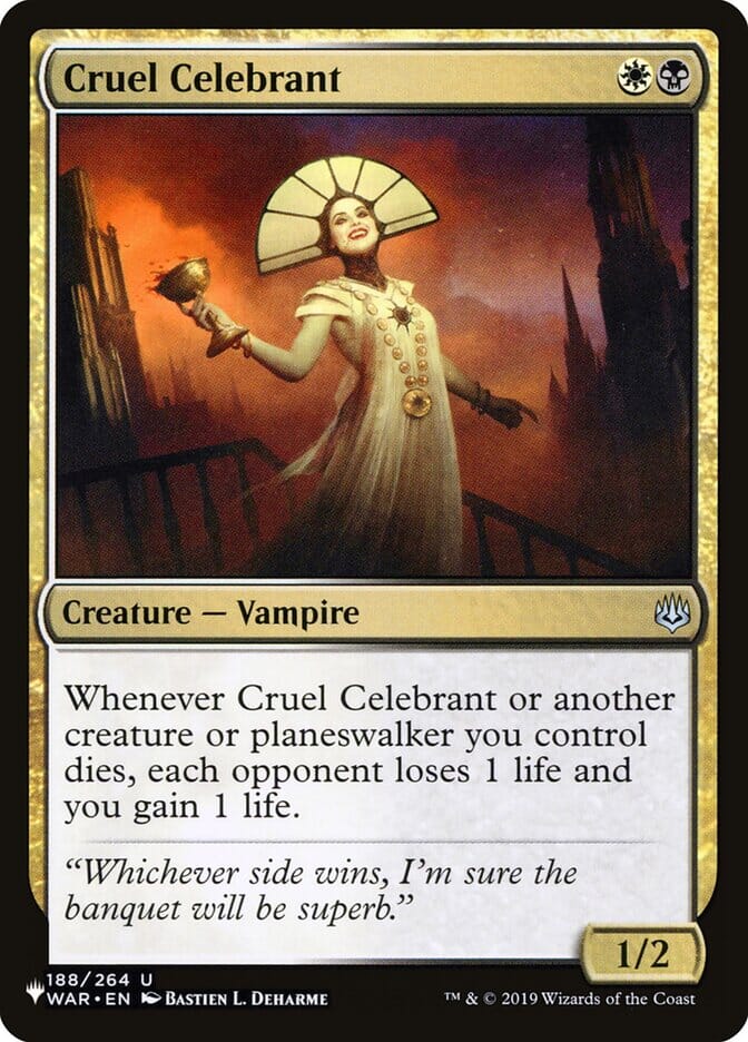Cruel Celebrant [The List] MTG Single Magic: The Gathering  | Multizone: Comics And Games