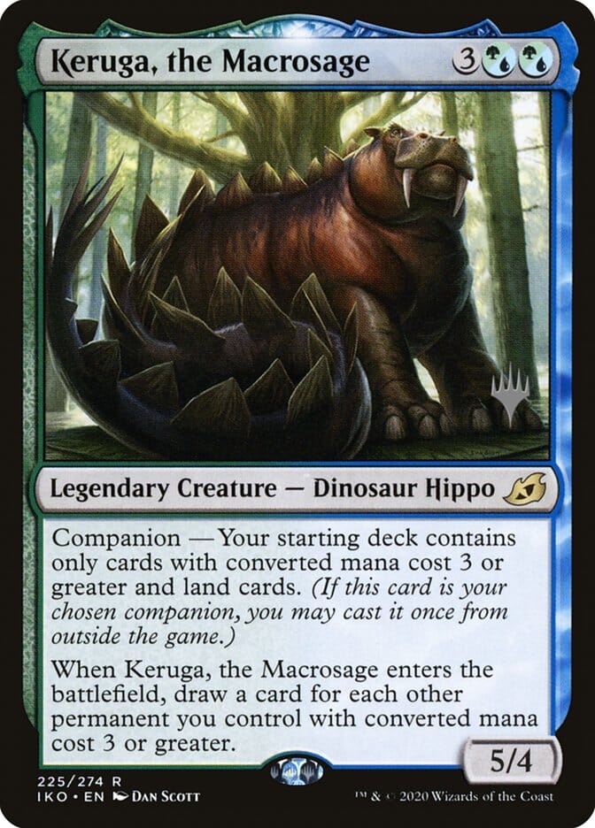 Keruga, the Macrosage (Promo Pack) [Ikoria: Lair of Behemoths Promos] MTG Single Magic: The Gathering  | Multizone: Comics And Games