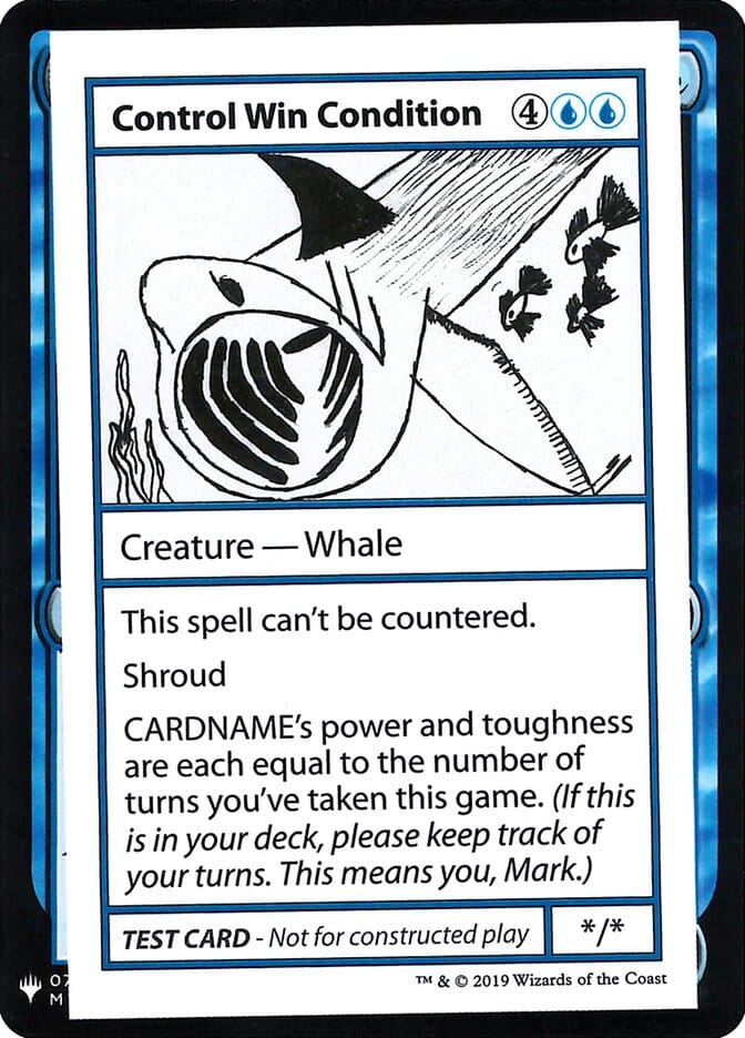 Control Win Condition [Mystery Booster Playtest Cards] MTG Single Magic: The Gathering  | Multizone: Comics And Games