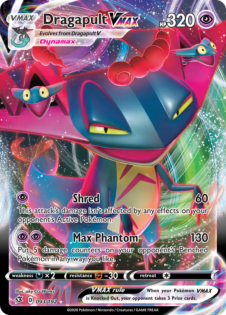 Dragapult VMAX (093/192) [Sword & Shield: Rebel Clash] Pokemon Single Pokémon  | Multizone: Comics And Games