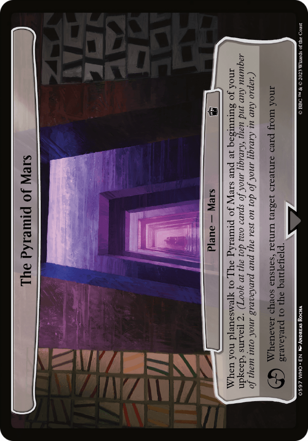 The Pyramid of Mars [Doctor Who] MTG Single Magic: The Gathering  | Multizone: Comics And Games