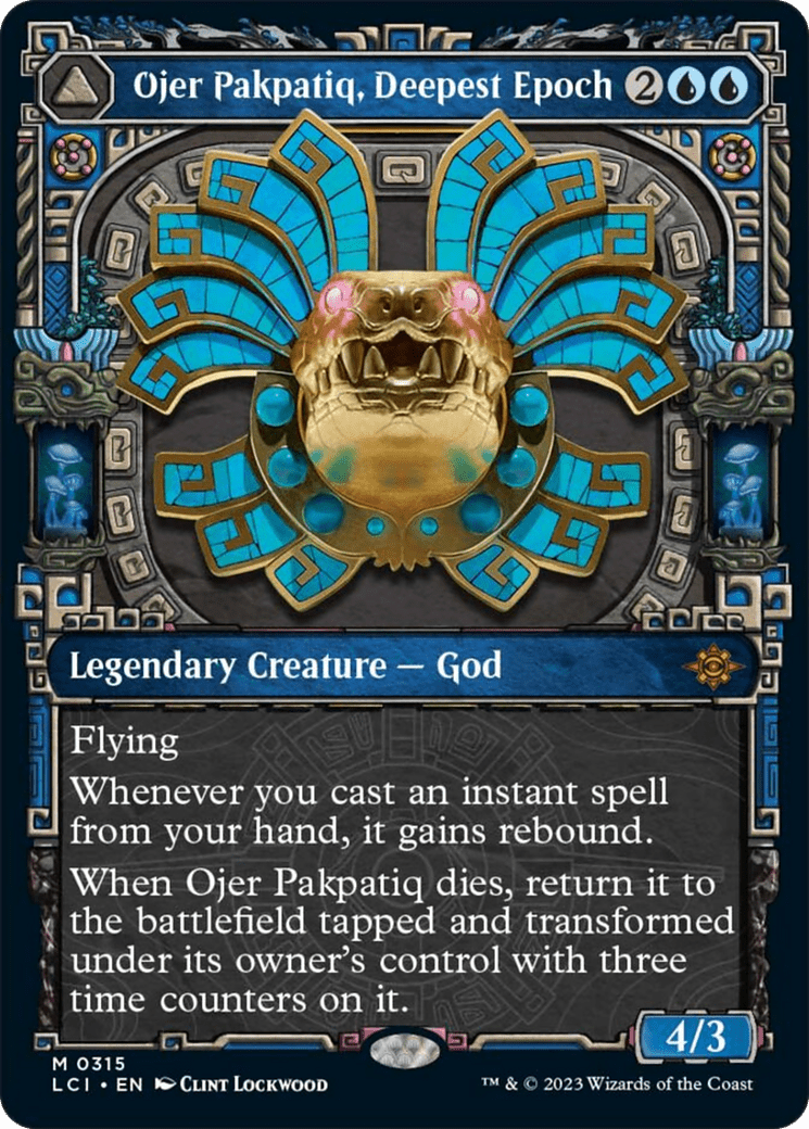 Ojer Pakpatiq, Deepest Epoch // Temple of Cyclical Time (Showcase) [The Lost Caverns of Ixalan] MTG Single Magic: The Gathering  | Multizone: Comics And Games
