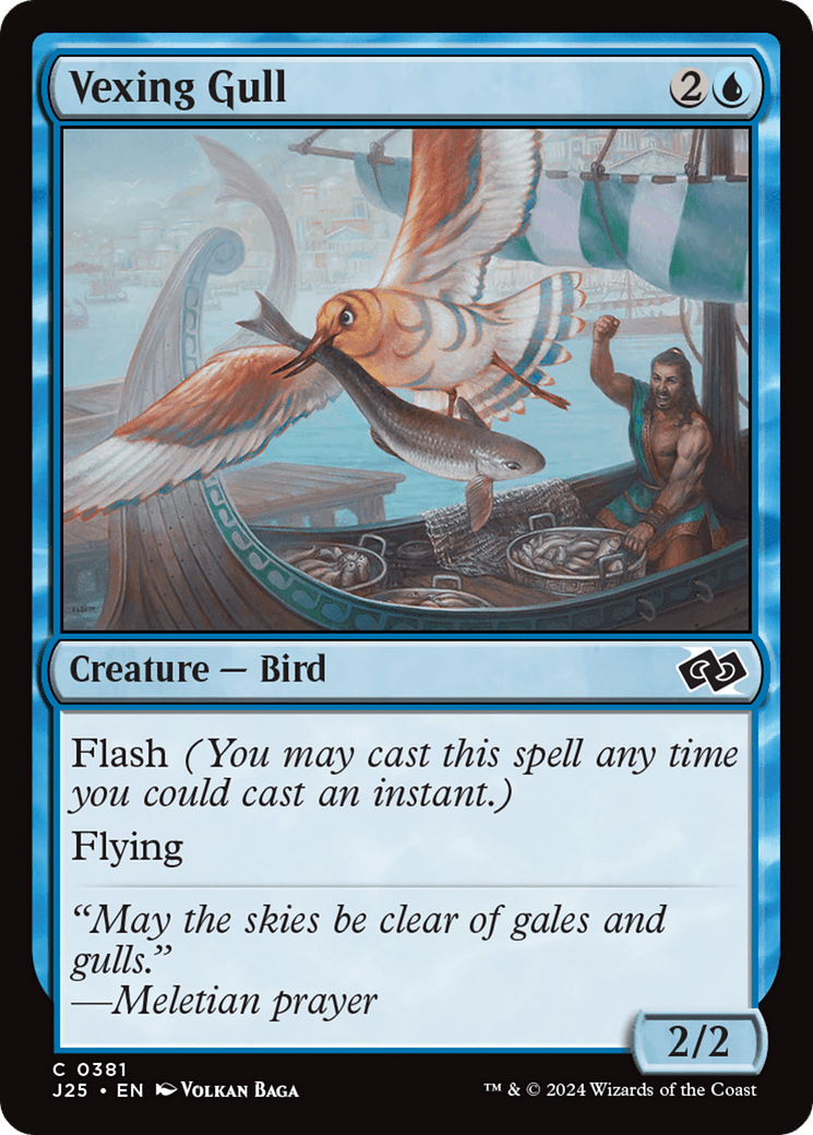 Vexing Gull [Foundations Jumpstart] MTG Single Magic: The Gathering  | Multizone: Comics And Games