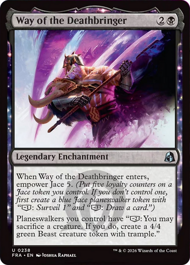 Way of the Deathbringer [Reality Fracture] MTG Single Magic: The Gathering  | Multizone: Comics And Games