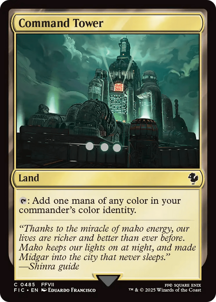 Command Tower (0485) [FINAL FANTASY Commander] MTG Single Magic: The Gathering  | Multizone: Comics And Games