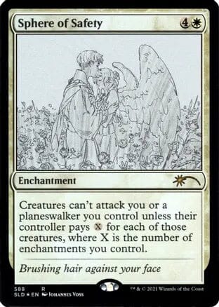 Sphere of Safety (588) [Secret Lair Drop Promos] MTG Single Magic: The Gathering  | Multizone: Comics And Games