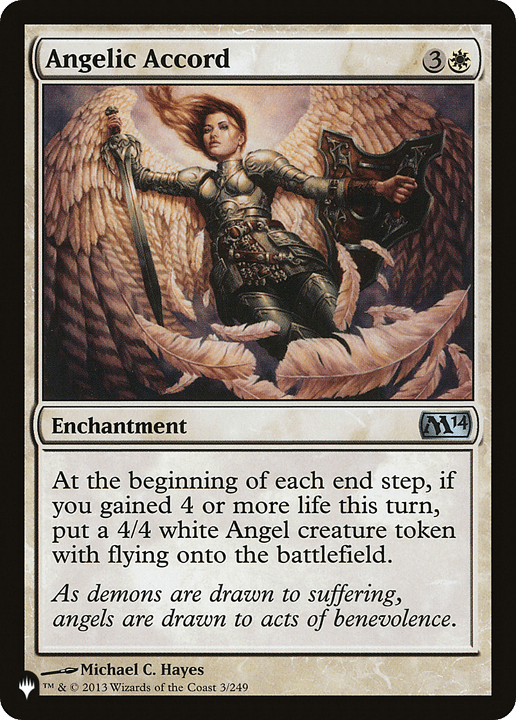 Angelic Accord [Secret Lair: Angels] MTG Single Magic: The Gathering  | Multizone: Comics And Games