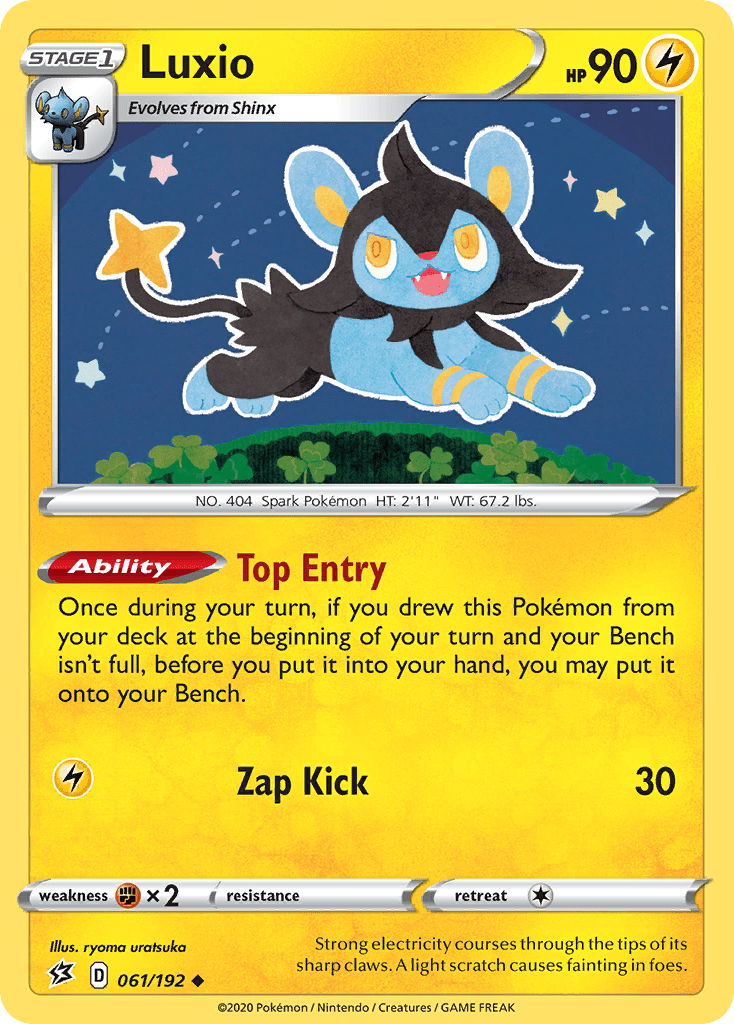 Luxio (061/192) [Sword & Shield: Rebel Clash] Pokemon Single Pokémon  | Multizone: Comics And Games
