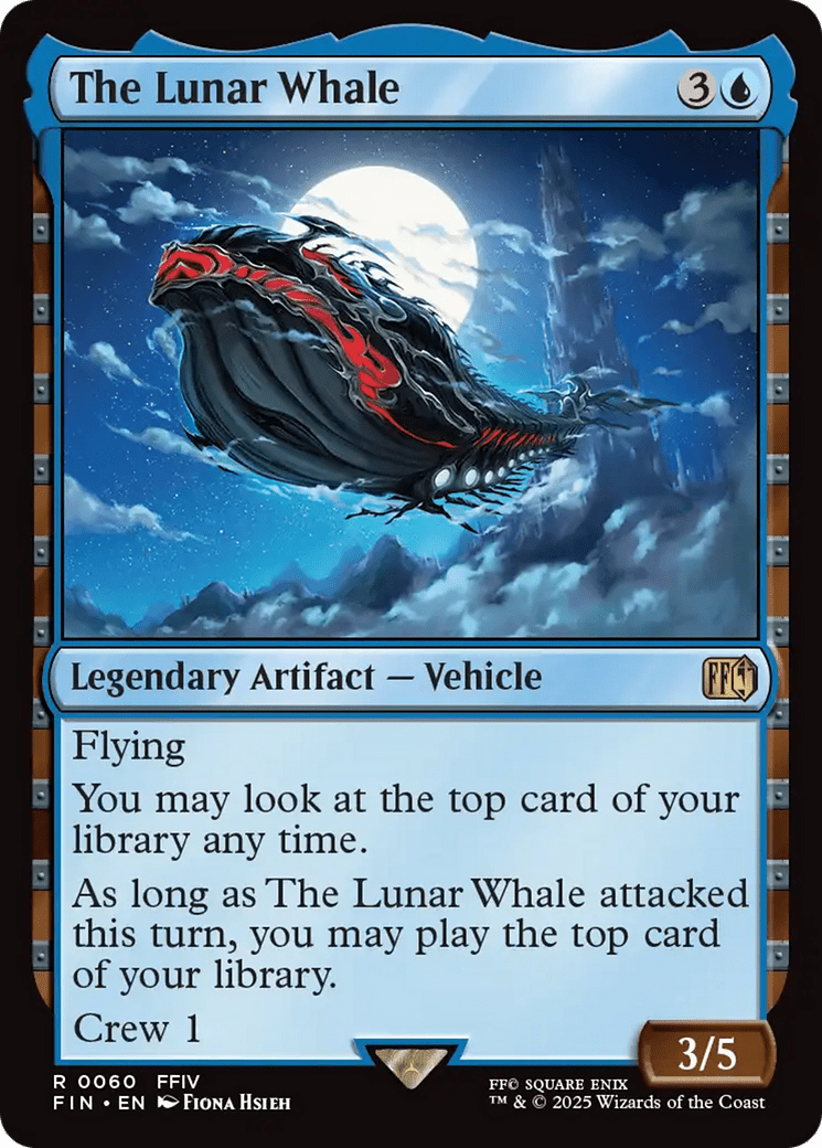The Lunar Whale [FINAL FANTASY] MTG Single Magic: The Gathering  | Multizone: Comics And Games
