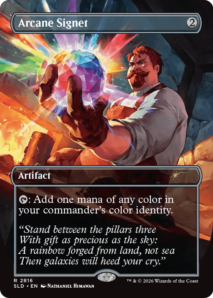 Arcane Signet (2816) [Secret Lair Drop Series] MTG Single Magic: The Gathering  | Multizone: Comics And Games