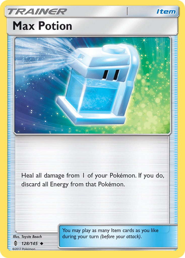 Max Potion (128/145) [Sun & Moon: Guardians Rising] Pokemon Single Pokémon  | Multizone: Comics And Games