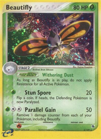 Beautifly (2/109) [EX: Ruby & Sapphire] Pokemon Single Pokémon  | Multizone: Comics And Games